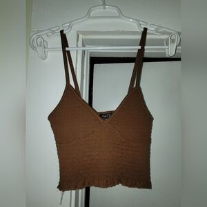 Rue21 Brown Smocked  Camisole